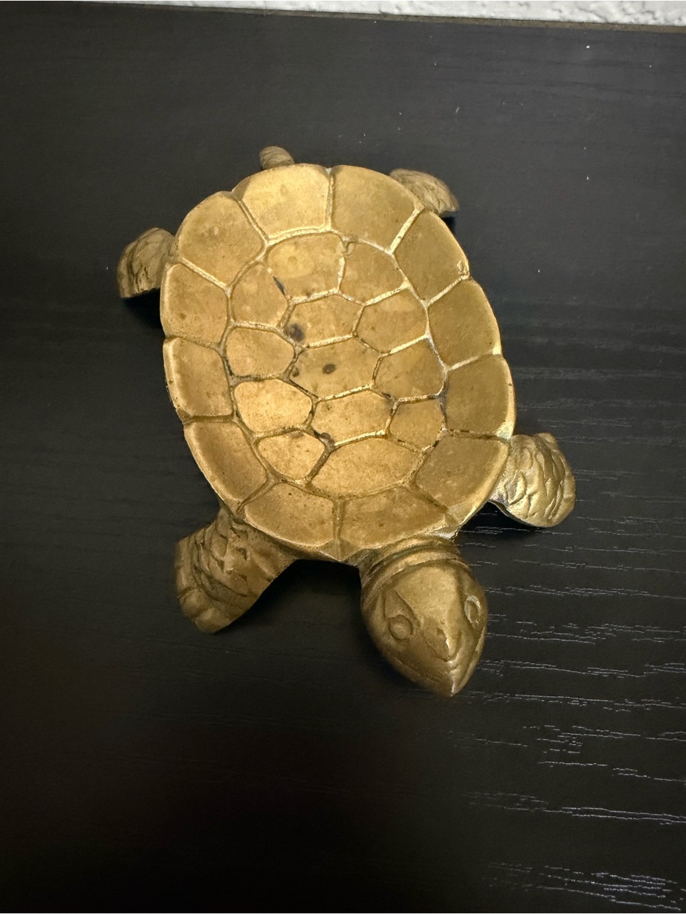 Brass Turtle Trinket Dish